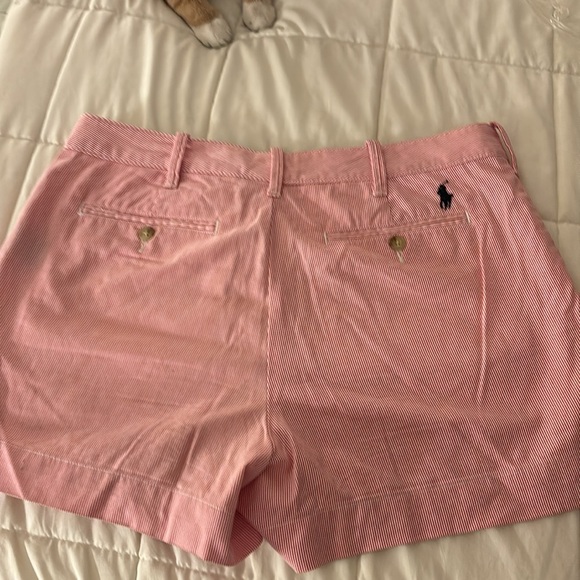Polo by Ralph Lauren pink/white striped shorts - Picture 4 of 8